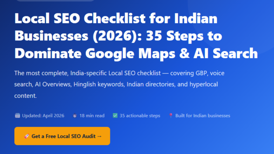 Local SEO Checklist